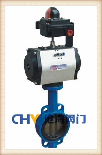 D671J-10氣動(dòng)襯膠對夾蝶閥-浙江滄海閥門