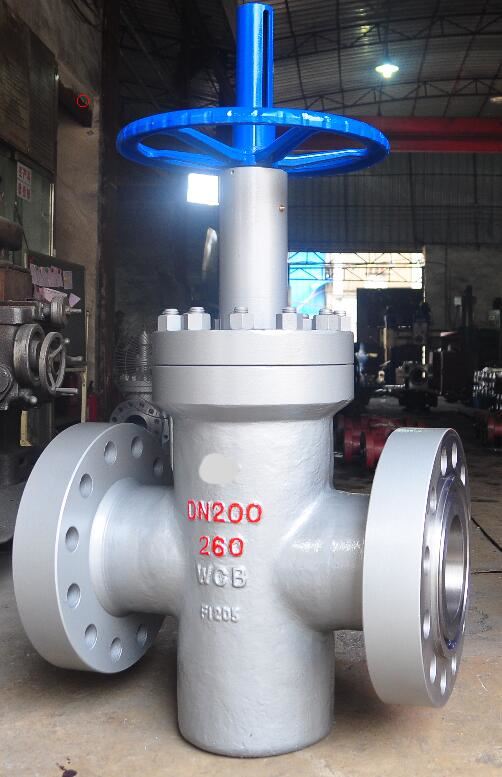 CHVJ滄海ZF43Y-160高壓法蘭式平板閘閥